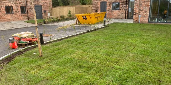 larger turfing job