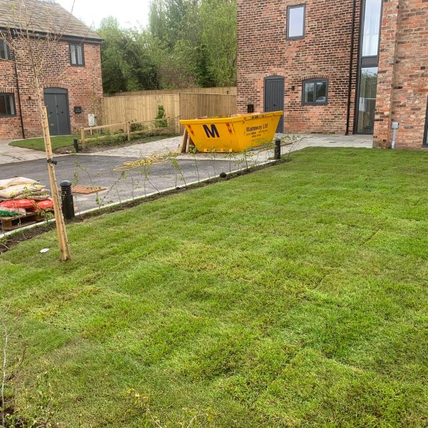 larger turfing job
