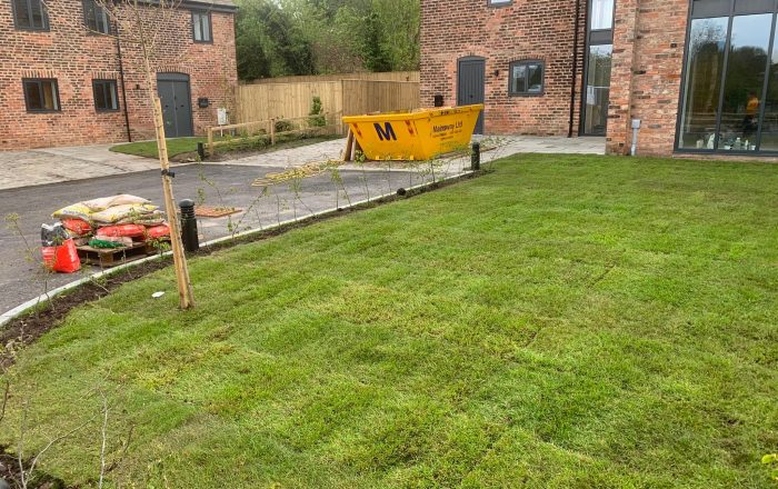 larger turfing job